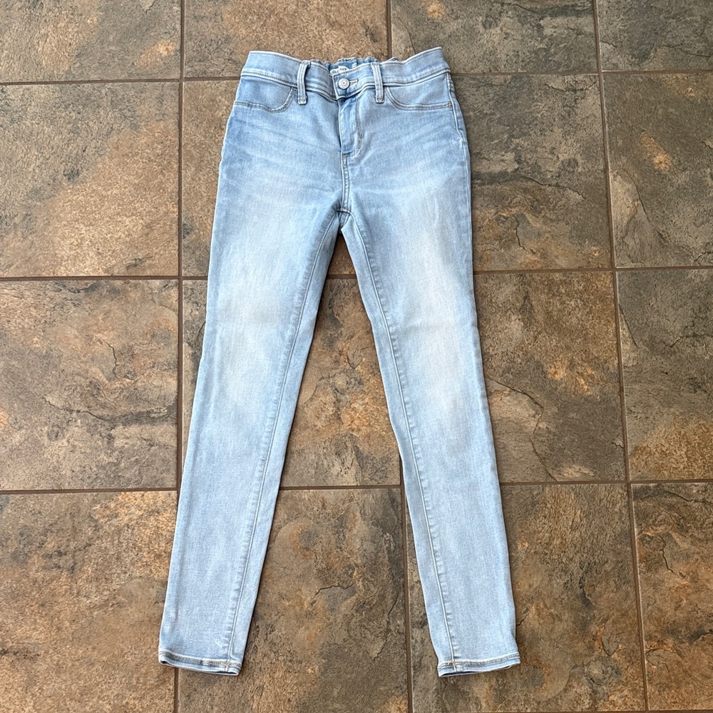 Old Navy Girls Light Blue Skinny Jeans